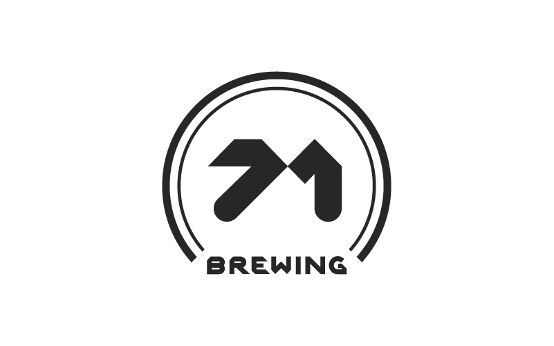 71 Brewing logo sits in two concentric circles.